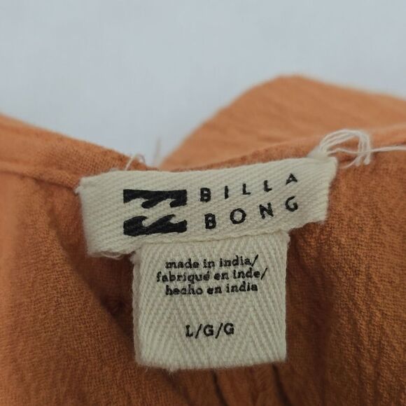 Women's Orange Romper Large - Picture 6 of 6